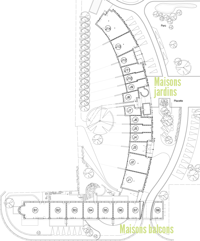 plans balcons jardins